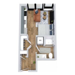 0 bedroom apartment for rent