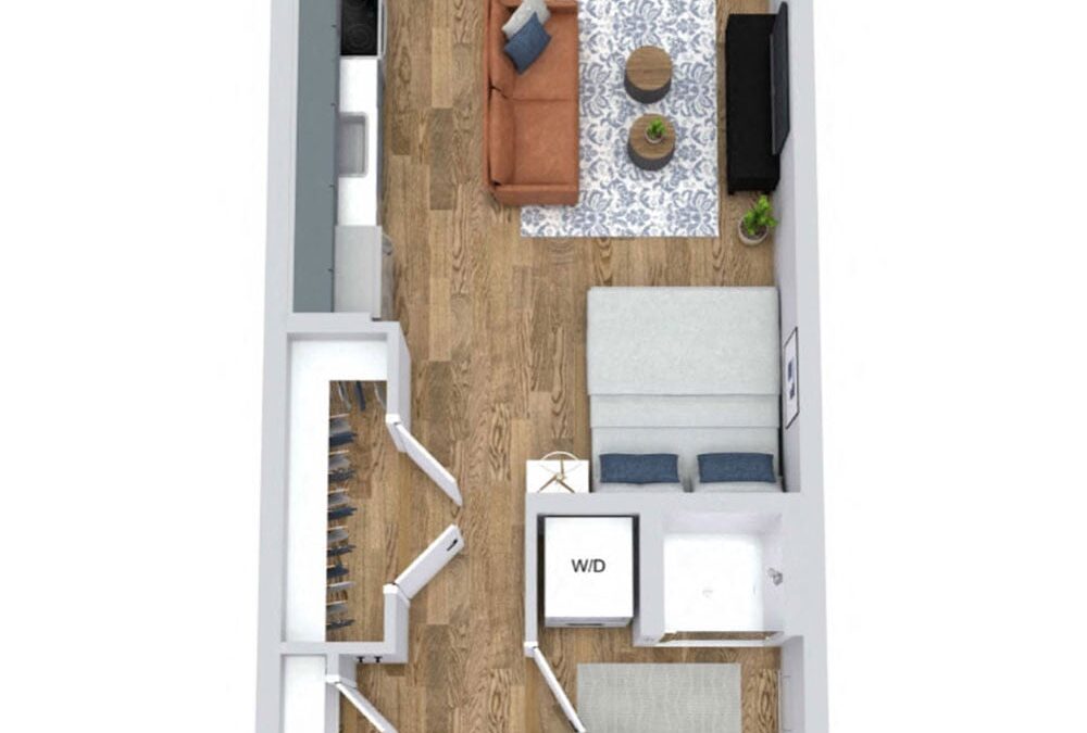 0 bedroom apartment for rent