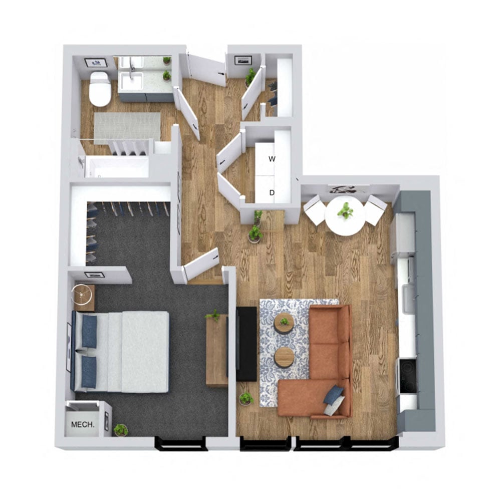 1 bedroom apartment for rent
